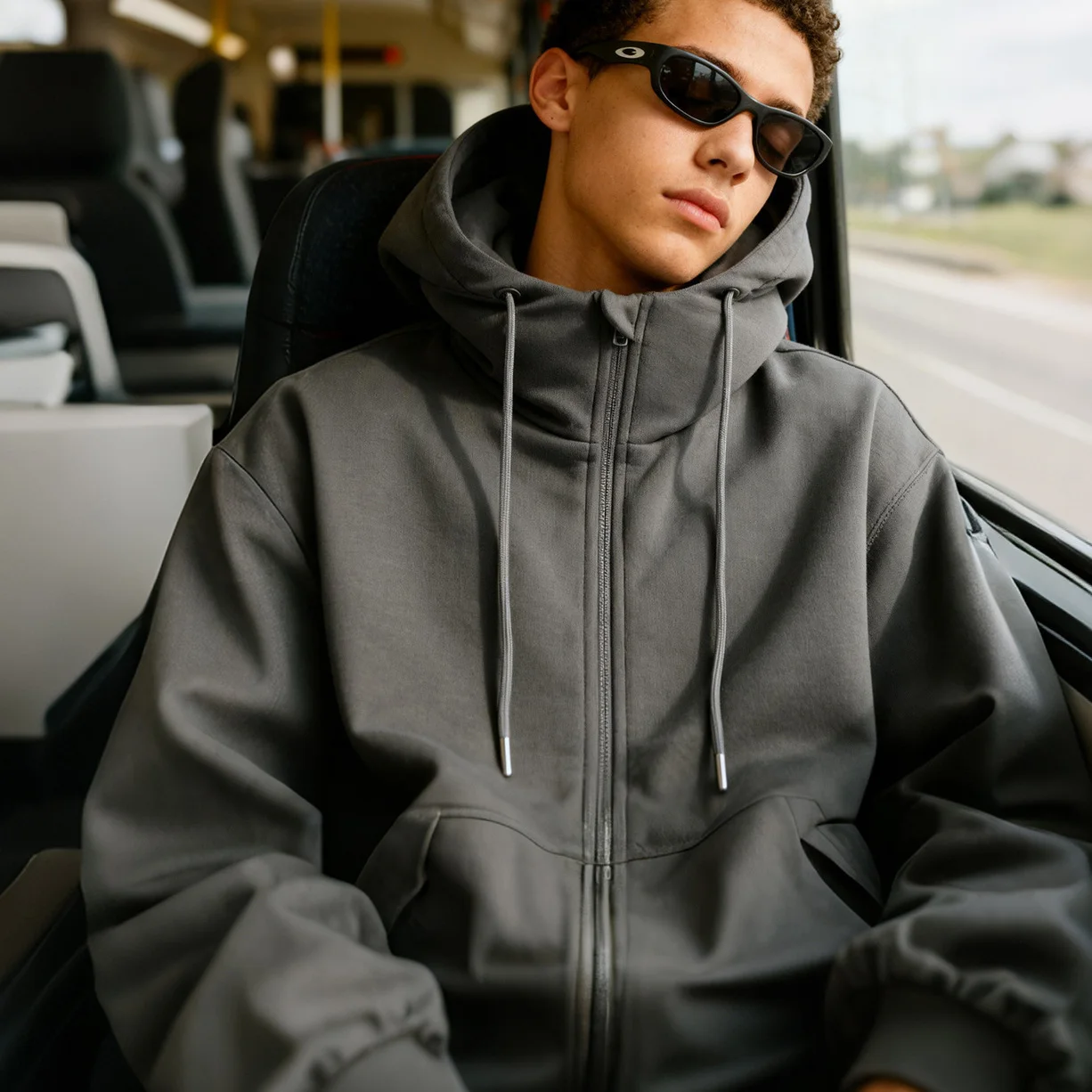 Travel Sleep Airbag Hoodie Men Women Loose Casual Elastic Breathable 350g Hooded Sweatshirts Jacket Autumn Winter Hoody Coat