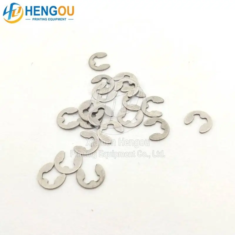 10 pieces E-ring E clip fishing reel accessories buckle lock fastening ring wheel maintenance parts