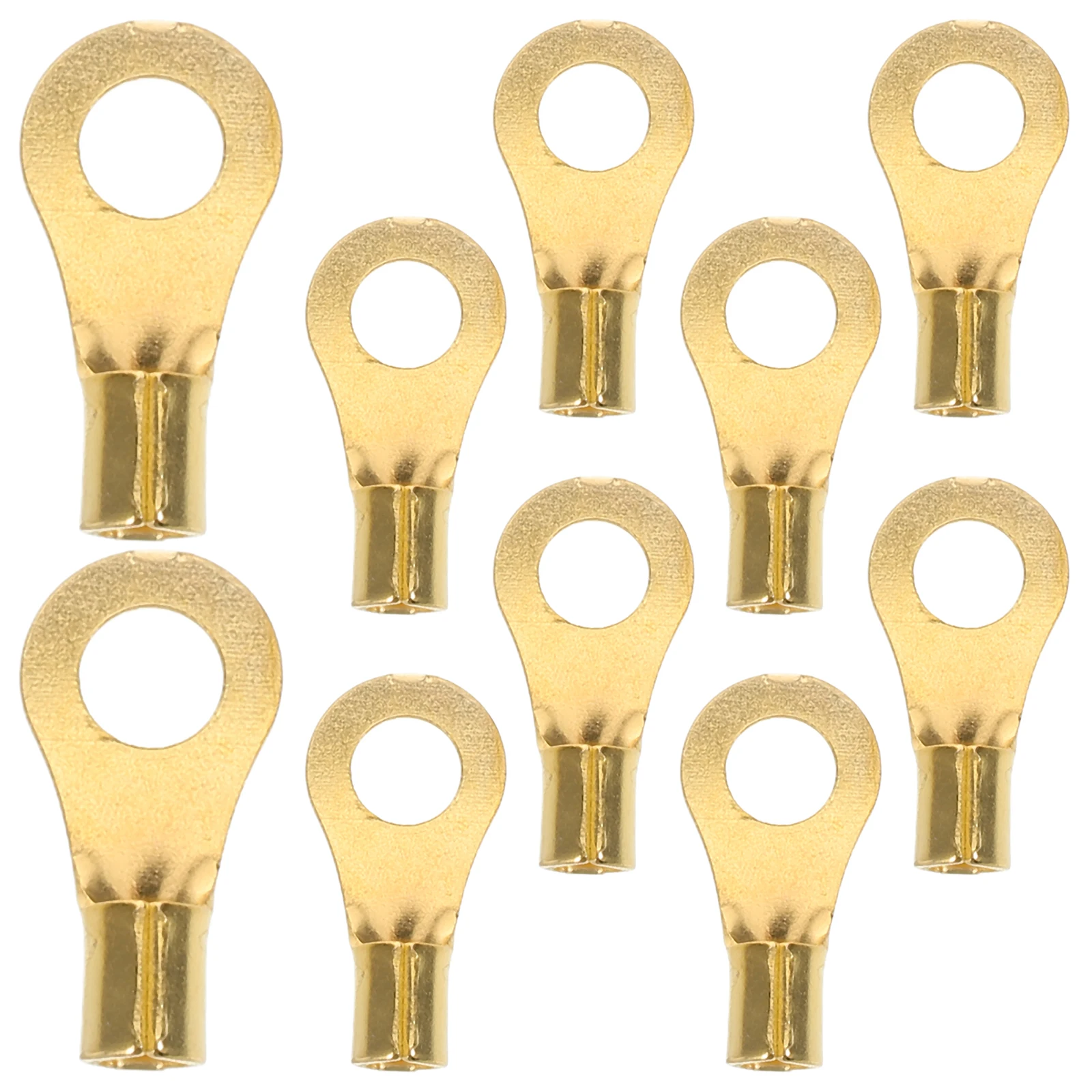 

10Pcs Car Audio Wiring Terminals Aluminum Copper Amp Connectors for Marine Boat Truck DIY Sound System Upgrade