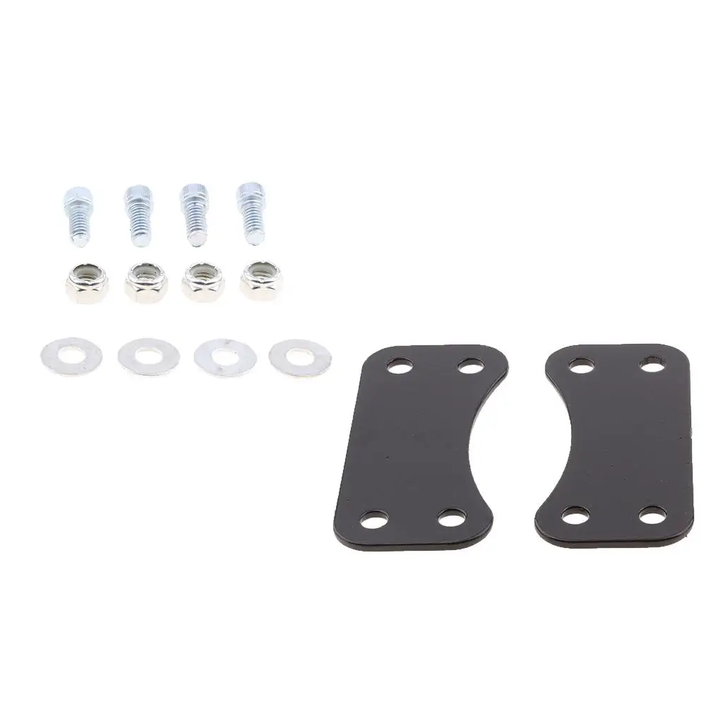 Front Fender Lift Brackets Steel Matte Black Wheel Support Accessory for Touring Motorcycle 21 Inch Wheel