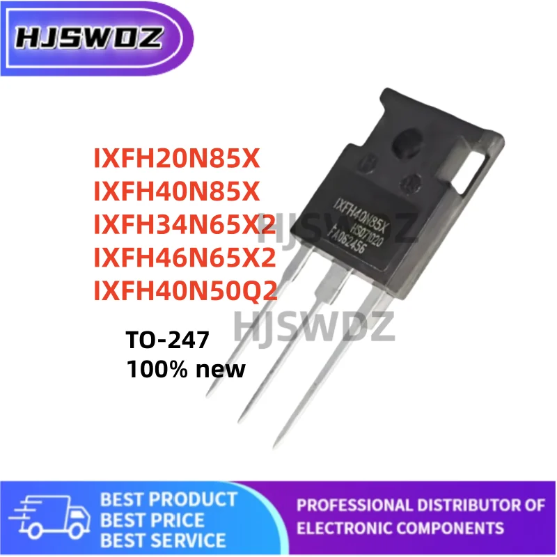 5pieces IXFH40N85X IXFH20N85X IXFH34N65X2 IXFH46N65X2 IXFH40N50Q2 MOSFET Tube TO-247 High-quality