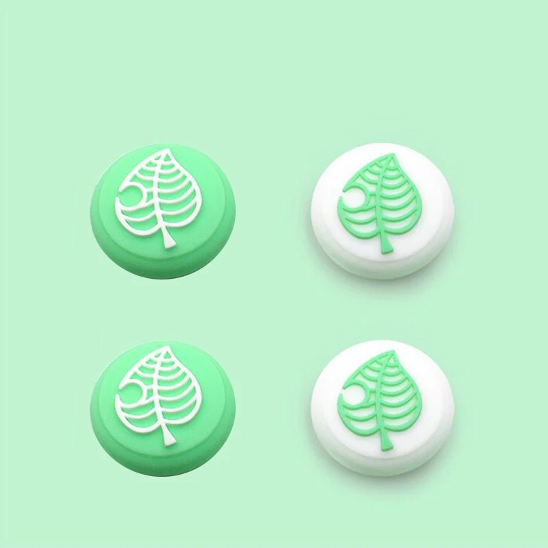 Nintend Switch 용 실리콘 고무 스킨 케이스 커버 Nintendoswitch JoyCon 컨트롤러 NX NS 엄지 그립 조이스틱 캡