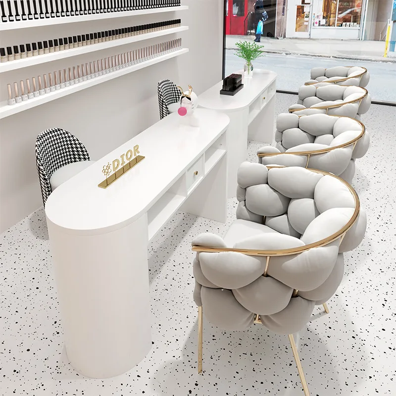 

Adjustable Portable Queen Chair Manicure Table Modern Nail Manicure Table With Vacuum Cleaner