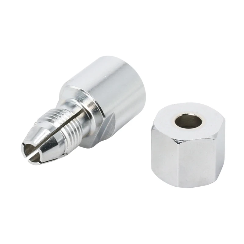 Grinder to Straight Grinder Adapter 6mm Drill Collet Chuck Dropship