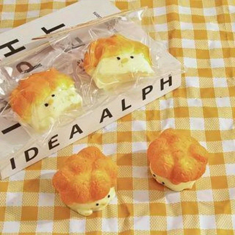 ポップコーンスクイーズチキンライスストレス解消おもちゃTPRソフトグルーリラックスおもちゃ、ハロウィンやクリスマスギフト