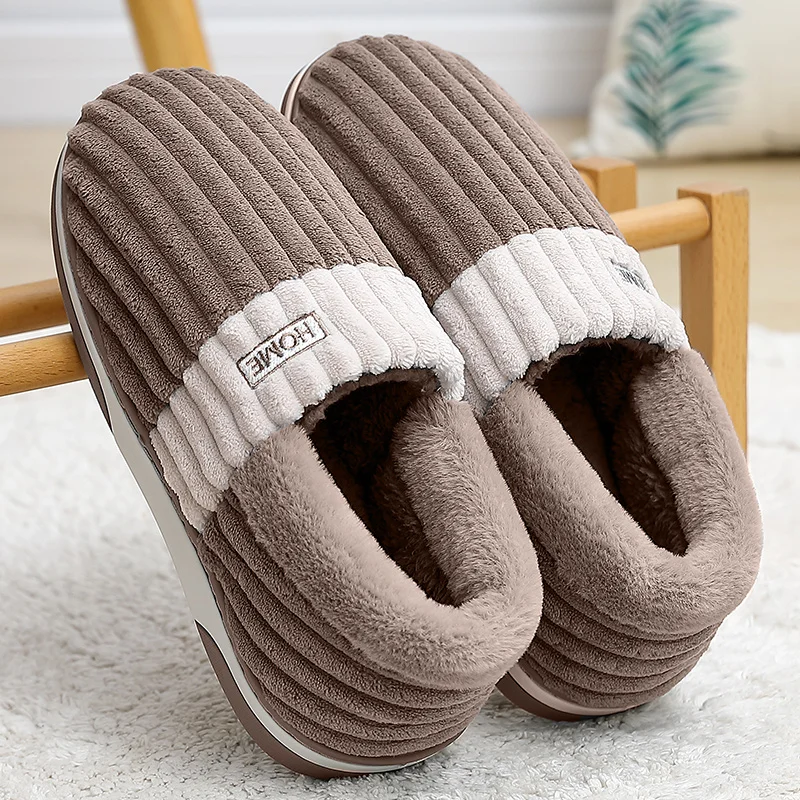 Gacimy donna Classic Furry Shoes uomo 2024 Winter Fashion Cotton Shoes Warm Cozy Home pantofole coppia Bedroome pantofole antiscivolo