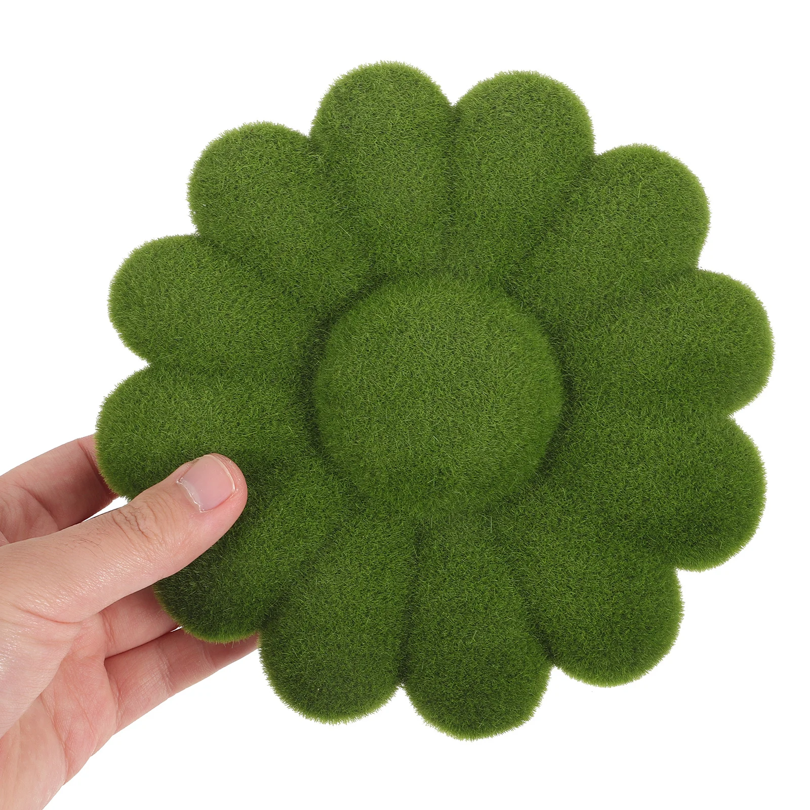 

Поддельный Мох Подсолнух Украшение Искусственный Мох Подсолнух DIY Витрина Сад Патио Газон Стол Декор Витрина Декор