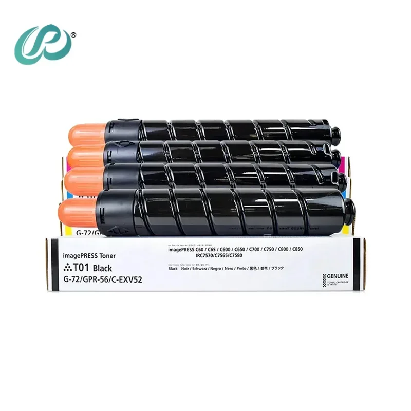 

1pcs T01 For Canon magePRESS C600 C650 C700 C750 C800 C710 C910 Toner Cartridge Compatible Color Copier T01