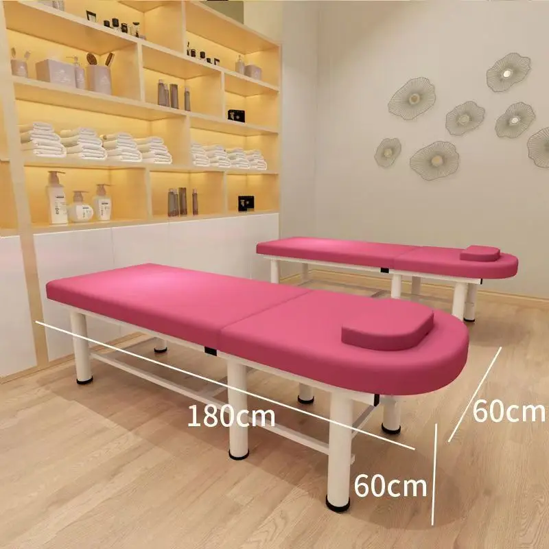 

Beauty Shop Foldable Leather Massage Bed and Eyelash Service Nail Salon