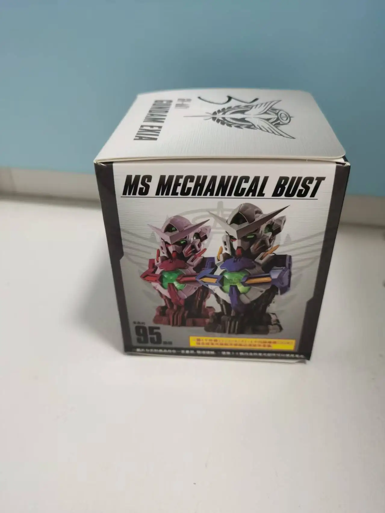 بانداي الأصلي جاندام غاشابون MS تمثال نصفي ميكانيكي 02 Shokugan Exia تمثال نصفي تجميع نماذج أنيمي الشكل تمثال لعب لعبة أطفال هدية #6