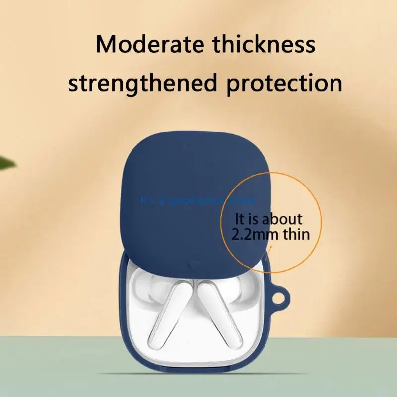 Casa protección auricular flexible carcasa a prueba choques con capas carcasa antidustes evitan entrada