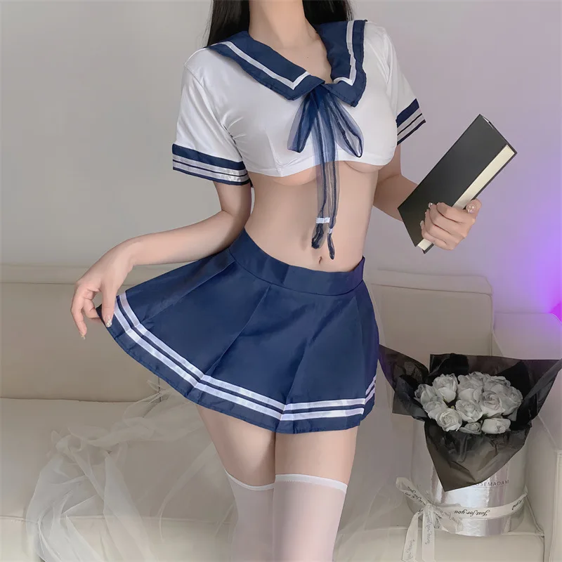 

Role Play Halloween Love Live Cosplay Lolita Sailor Costume Erotic Maid Outfits New School Girl JK Uniform Japanese Sexy Student