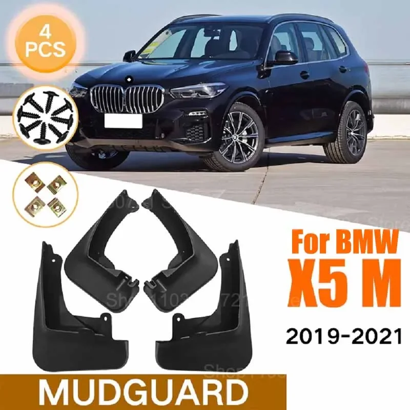 

Car Fender Splash Guards Mud Flaps Mud Guards 4pcs For BMW X5 G05 M Sport 2019 - 2023