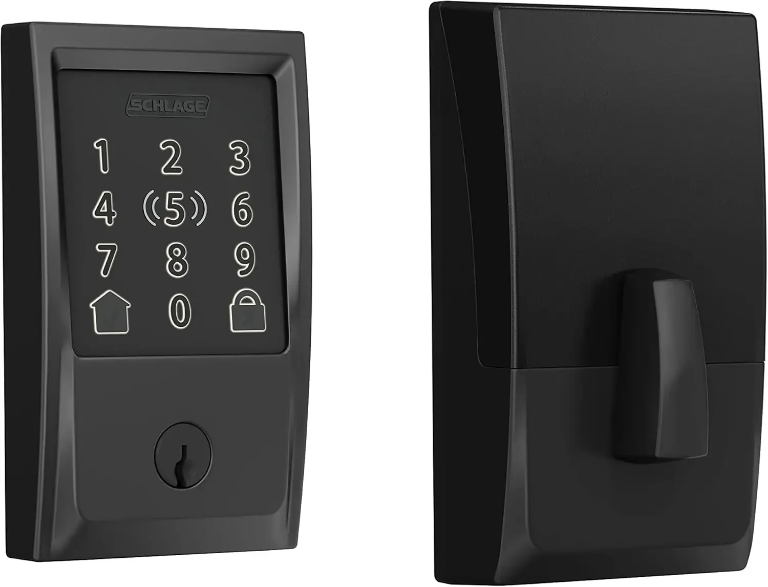 قفل ذكي WiFi Deadbolt مع مفتاح Apple Home، قفل باب دخول بدون مفتاح