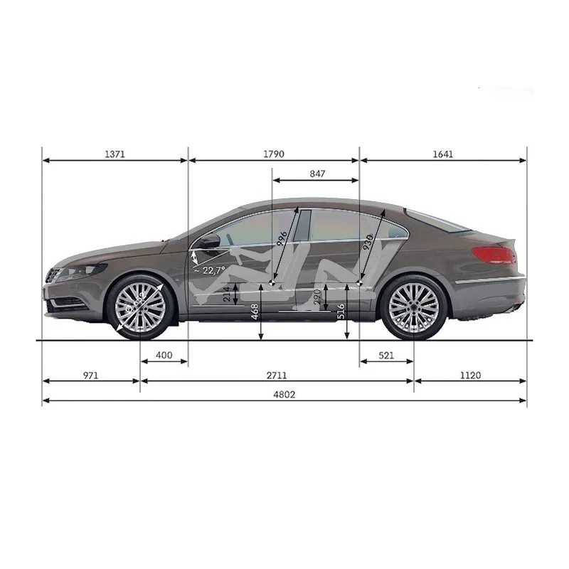 Car-Styling Refit Bonnet Hood Gas Shock Lift Strut Bars Support Rod Accessories For VW CC 2013 2014 2015 2016 2017 2018