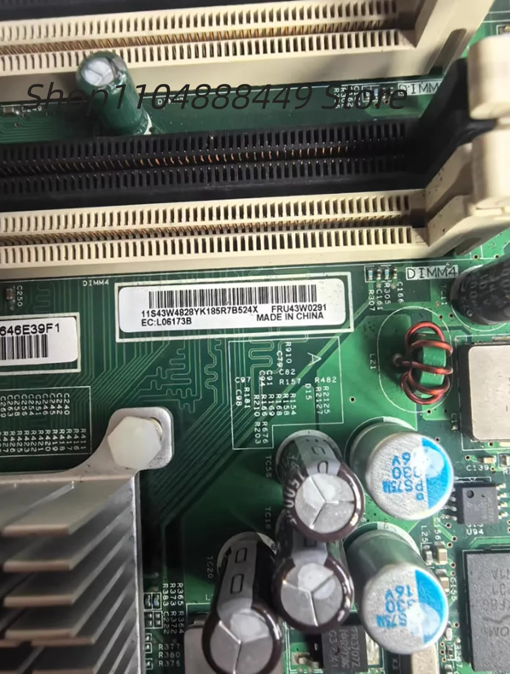 X3250 server motherboard 43W0291