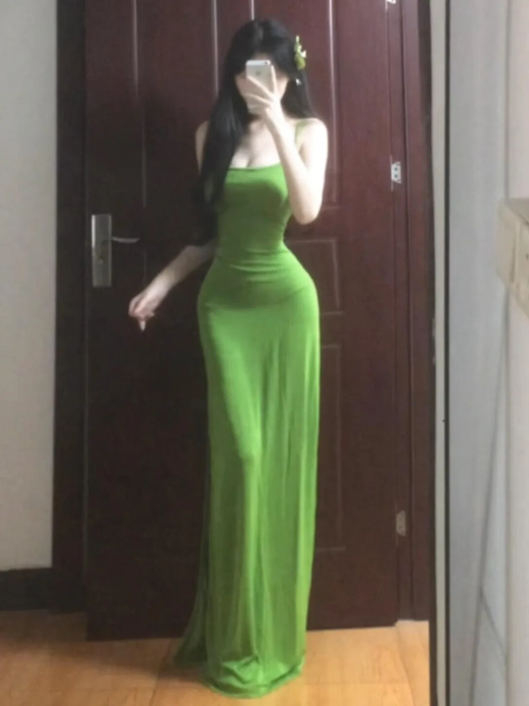 

Sexy Pure Desire Strapless Slim Fit Long Dress Beautiful Backless Summer 2026 City Commute Casual Wedding Anniversary