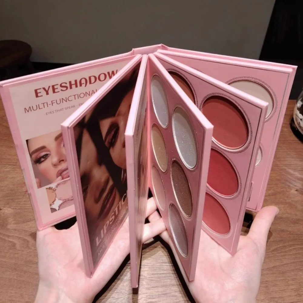 Nieuwe 67-kleuren matte glans oogschaduw langdurige markeerstift oogschaduwpalet multifunctionele schoonheidsboek make-upkit