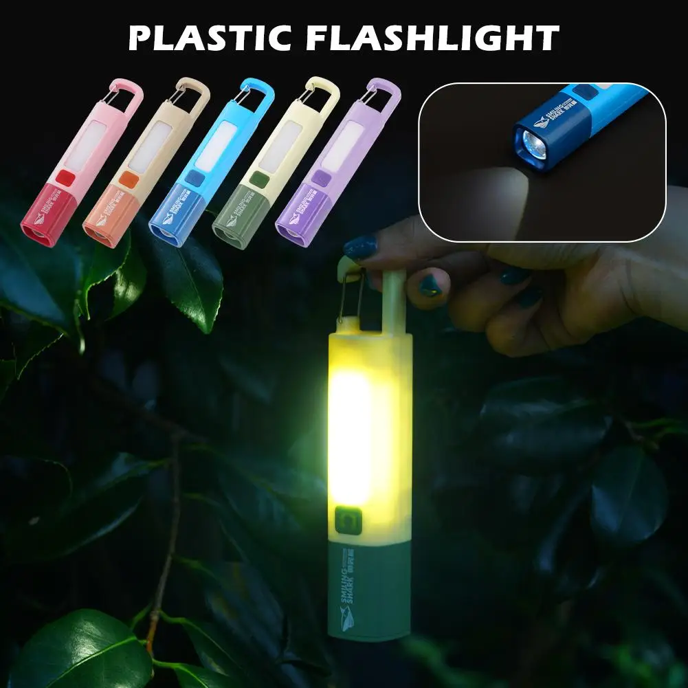 1pc Outdoor Flashlight Portable Strong Lights Variable With Home Focus Fishing Lamp Camping Walking M4V4