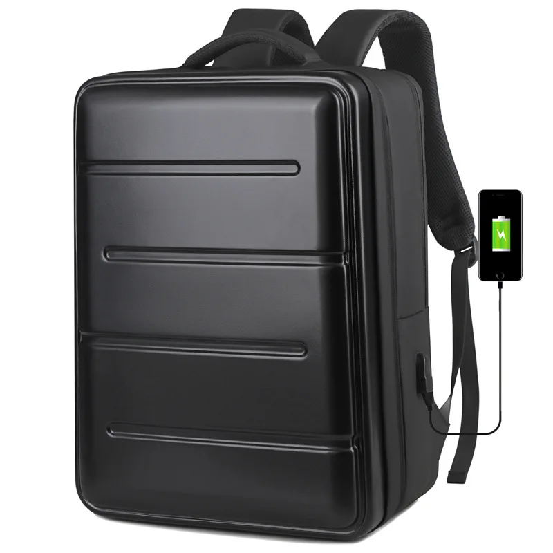 

Новый многофункциональный рюкзак с твердым корпусом, мужской модный рюкзак для ноутбука для киберспорта, USB-зарядка, противоугонный дорожный рюкзак