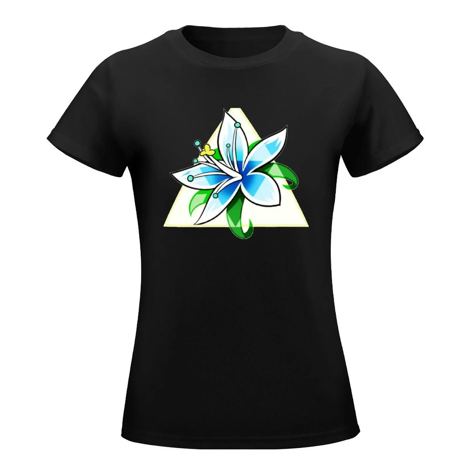 Triforce and Silent Princess T-Shirt aesthetic clothes shirts graphic tees white t shirts for Women