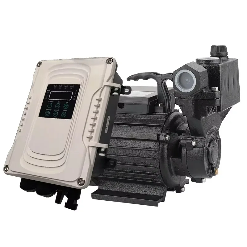 High Head Surface Water Solar Pump Complete Dc Bldc Solar Powered Booster Water Pump Above Ground  Surface Mount Solar Pump