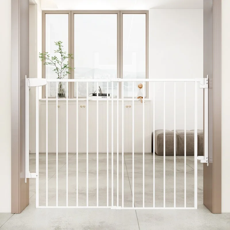 

Customizable Button-Closure Folding Pet Fence Deformable Isolation Fence for Balcony Staircase Kindergarten Protective for Dogs