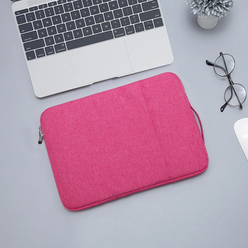 Laptoptas voor Macbook Air m2 Case 13 13.3 14 15 16 Binnenblaas Voor Macbook Pro Air M1 Lenovo Dell HP Huawei Xiaomi Denim Tas