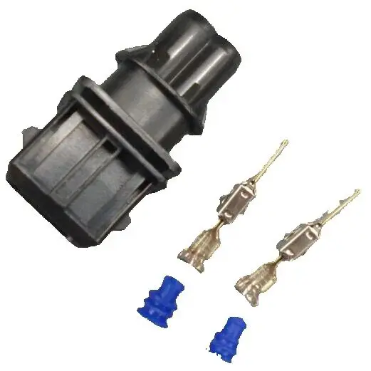 shhworldsea 2P 827551-3 828657-3 Car Fuel Injector Electric Socket 106462-1 AC Assembly Auto Waterproof Male Plug socket