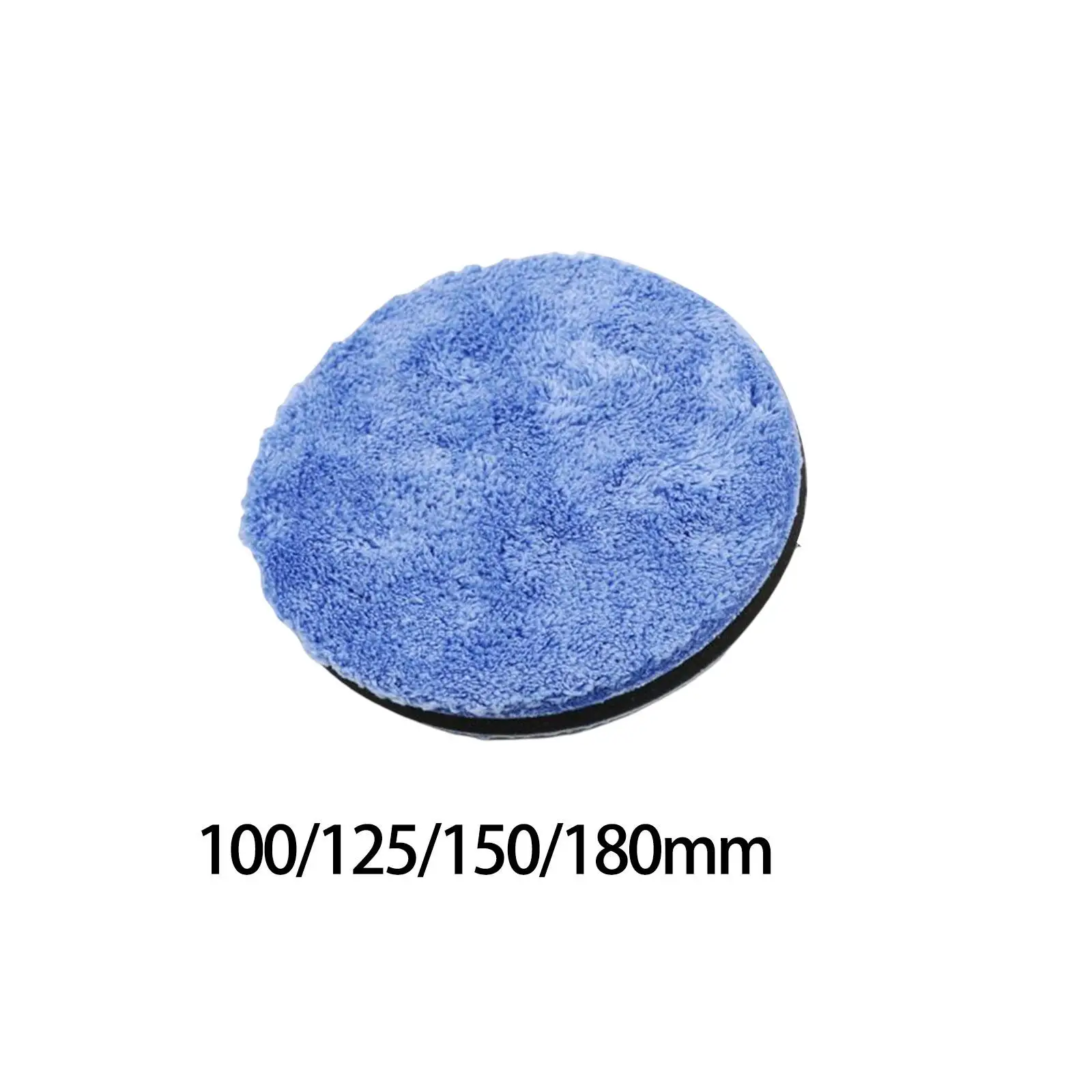 Microfiber Polishing Pad, Buffing Soft Blue Waxing Sponge for Auto Accessories Polishing Wheels Motorcycles Trucks Car Polisher