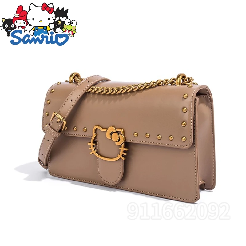  Hello Kitty New Women's Shoulder Bag Cartoon Cute Women's Shoulder Messenger Bag Fashion Trend Women's Bag High Quality