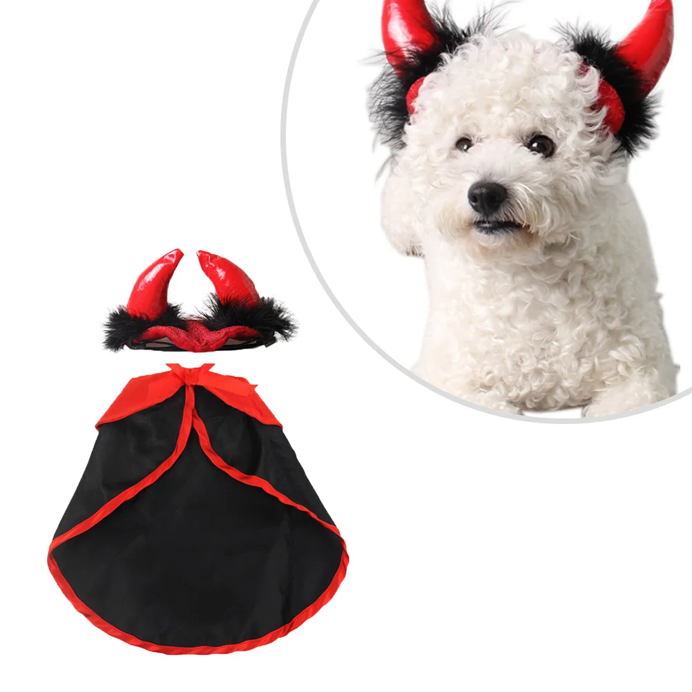 

Pet Halloween Costume Cat Cape Vampire Cloak Comfortable Apparel Cosplay Accessories Holiday Shoots Costumes Pet Supplies Role