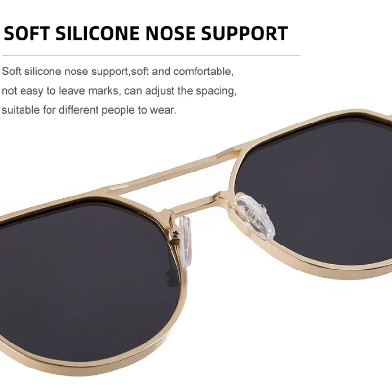 Vintage Punk Polarized Sunglasses Man Luxury Designer Steampunk Sun Glasses for Men Eyeglasses Goggle Lentes De Sol Hombre Очки