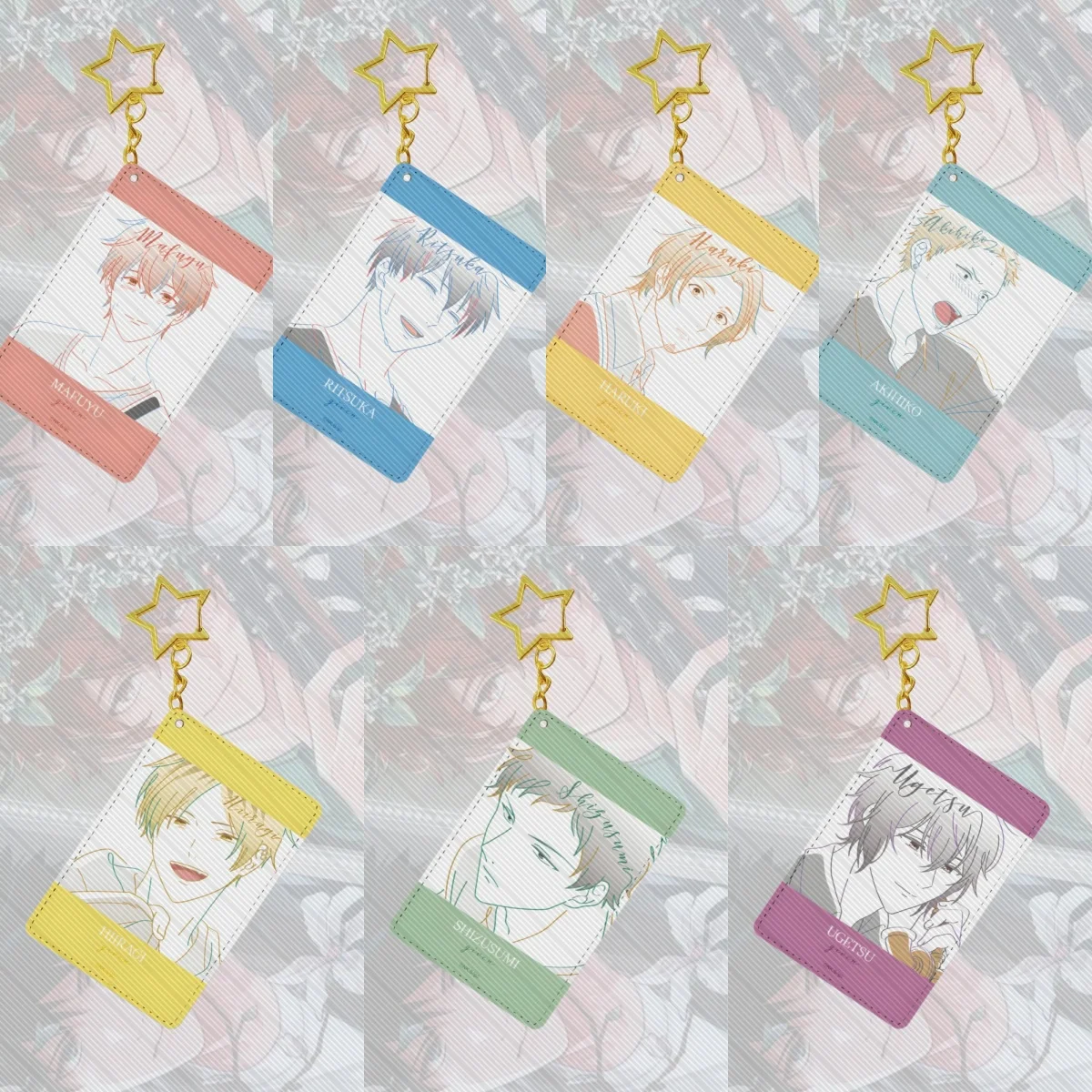 

6CM BL Anime given cute Acrylic Keychain Model Cosplay Characters Ornament Accessories Good Christmas Gifts