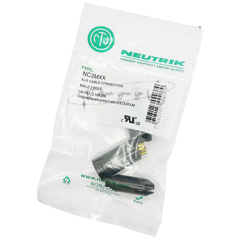 NEUTRIK NC3FXX-B XLRコネクタ 10個セット NC3FXX - Neutrik