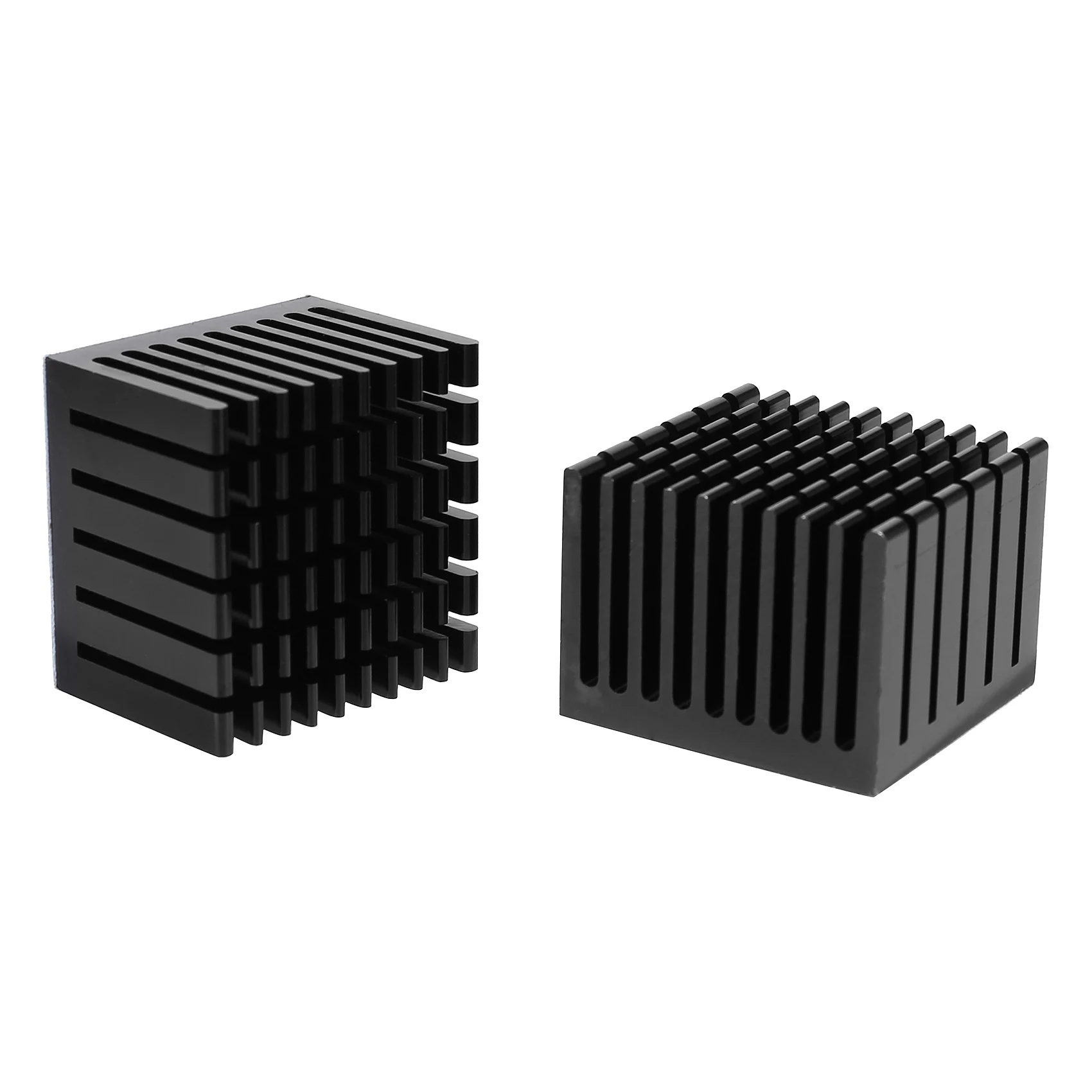 2 Pcs 40X40X30mm Aluminum Heatsink Radiator Heat Sink Cooling for Electronic Chip LED with Thermal Conductive