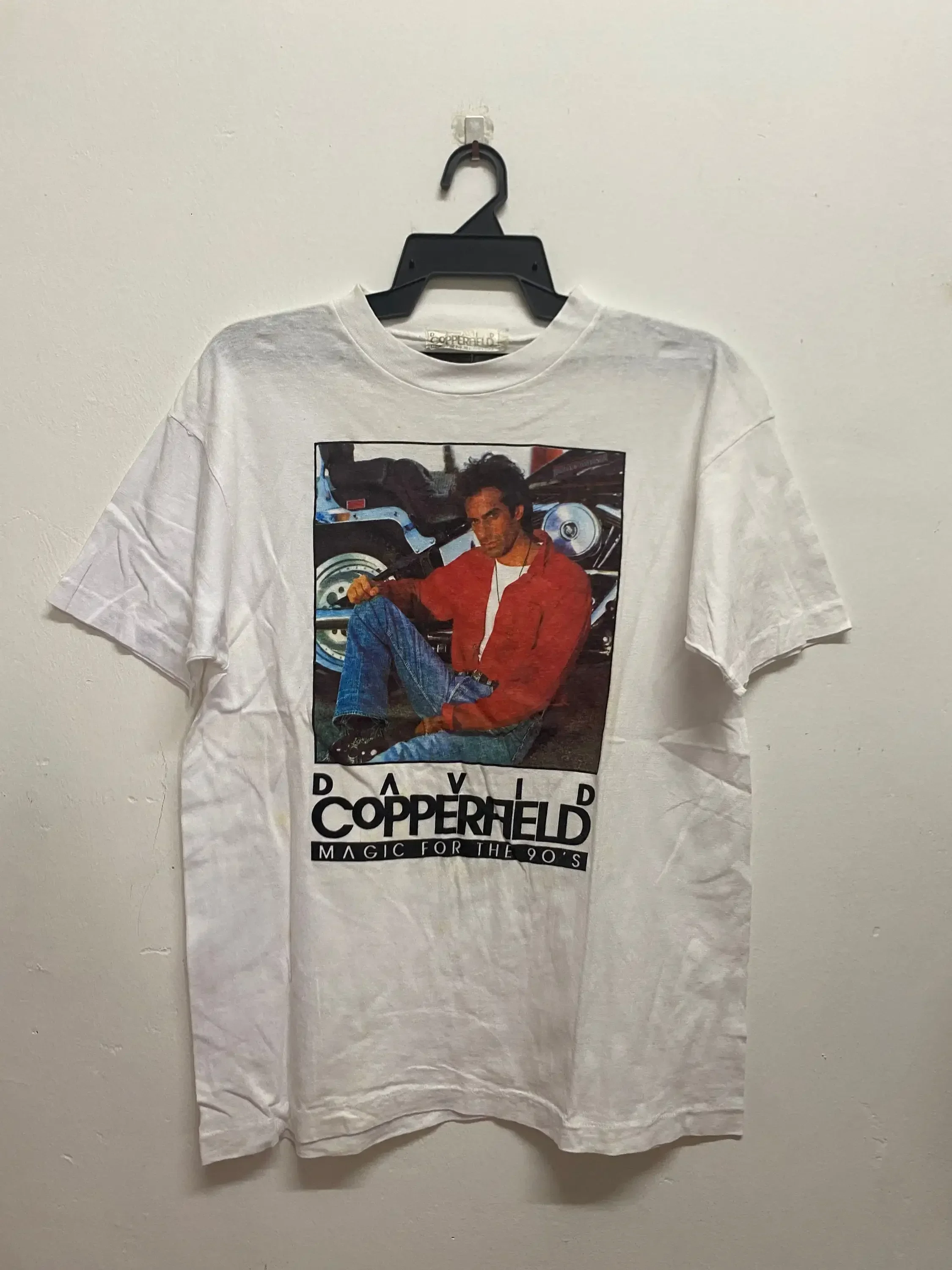 Vintage 90s David Copperfield Magician Tee