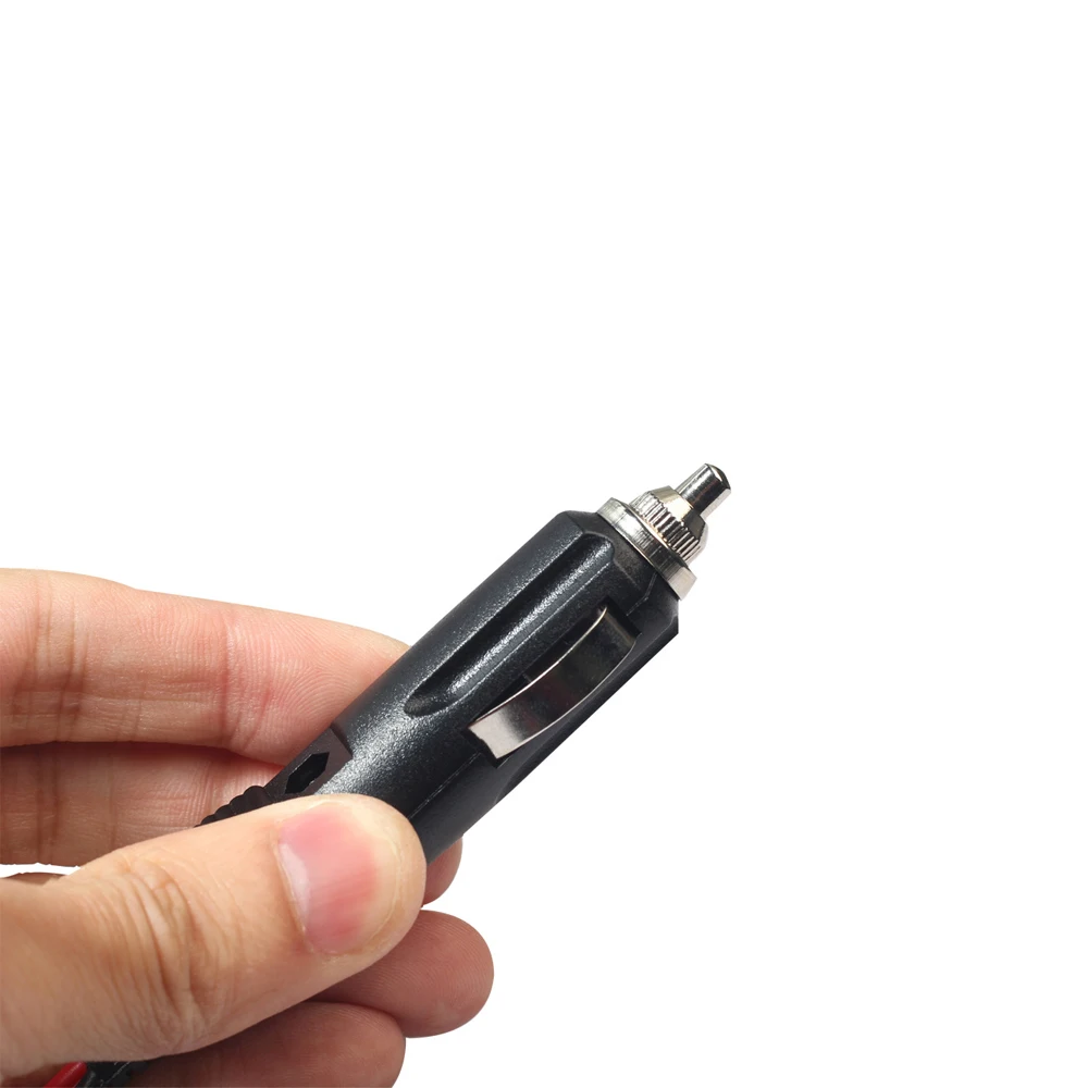 Universal 12V 5A DC Car Cigarette Lighter Charger with Fuse Car Power Adapter Plug 5.5x2.5mm 1.2m Cigarette Lighter Charge Cable
