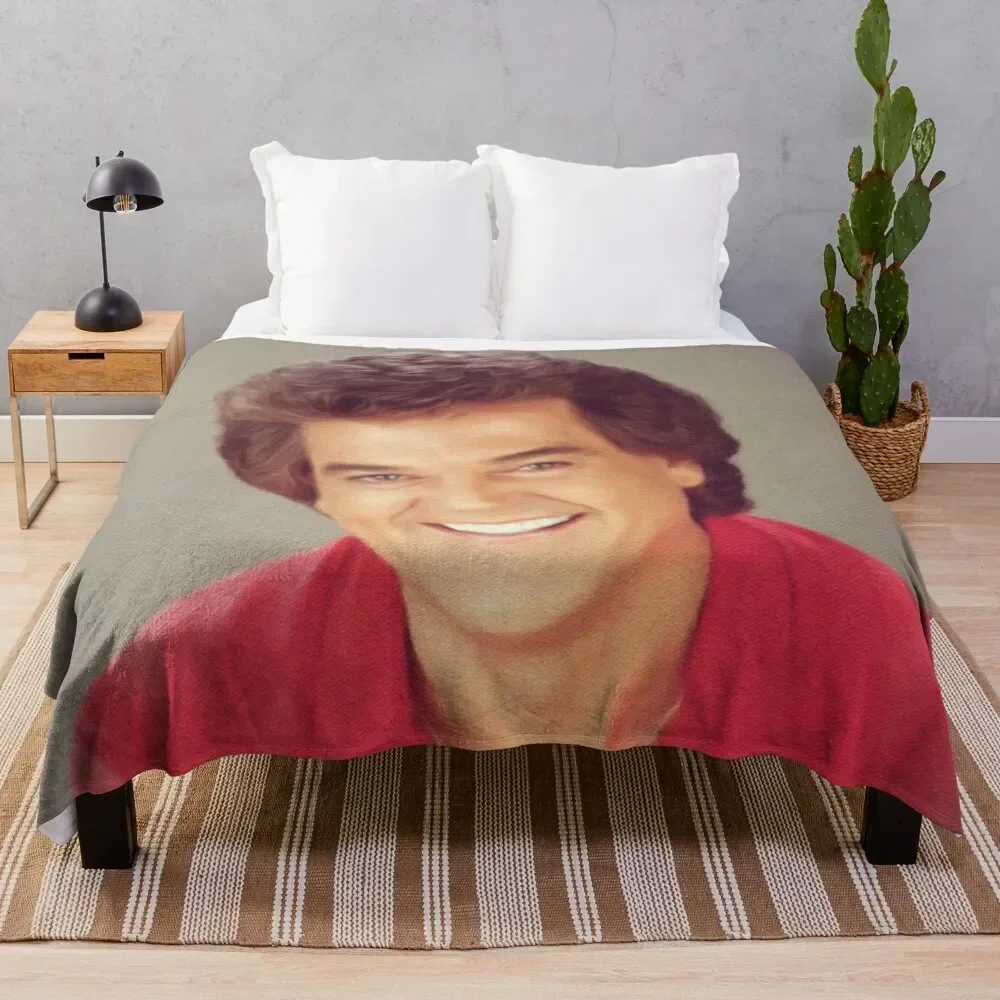 

Conway Twitty, Music Legend Throw Blanket Flannels Flannel Blankets