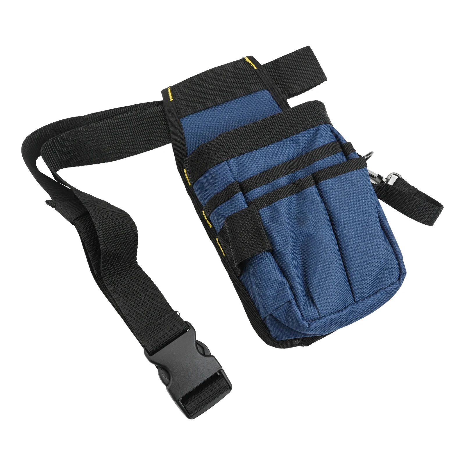 

Adjustable Belt Tool Bag Multi-Pocket Waist Pouch 600D Oxford Cloth Ample Storage Capacity Classic Style Hanging Bag