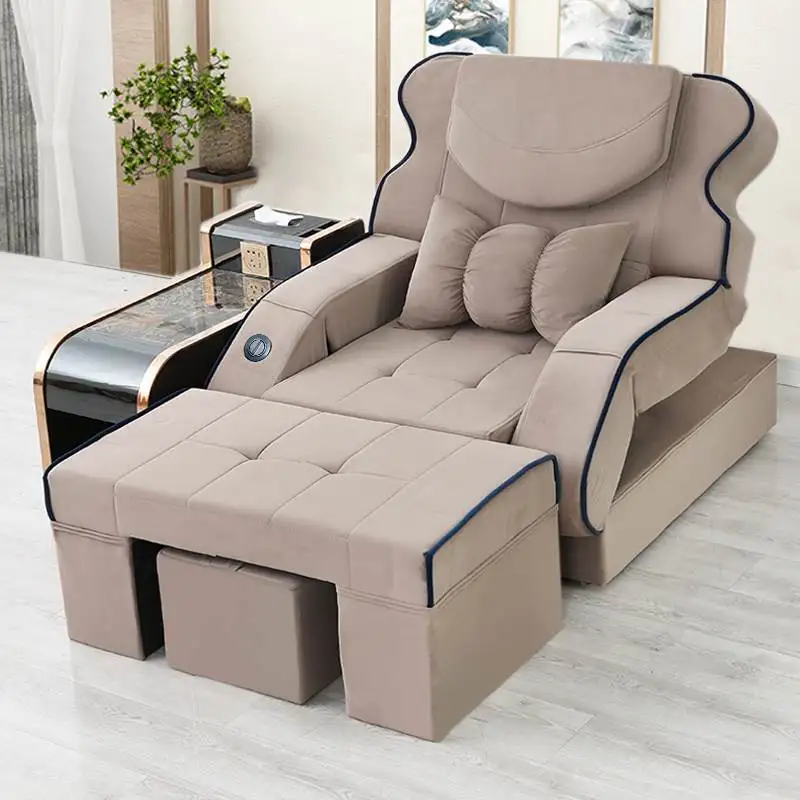 Foot Spa Manicure Pedicure Chair Portable Electric Recliner Sofa Chair Nail Salon Pedicure Silla Manicure Salon Furniture MQ50XZ