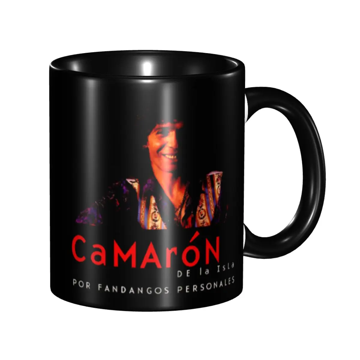 Personalized Flamenco Singer Camaron De La Isla Mug DIY Ceramic Milk Tea Coffee Cup