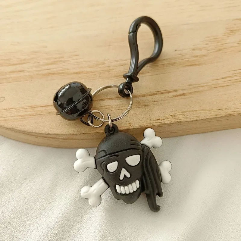 New Halloween Pumpkin Head Keychain Cute Ghost Keychain Halloween Key Holder Suitable for Couple Car Key Accessories Gift