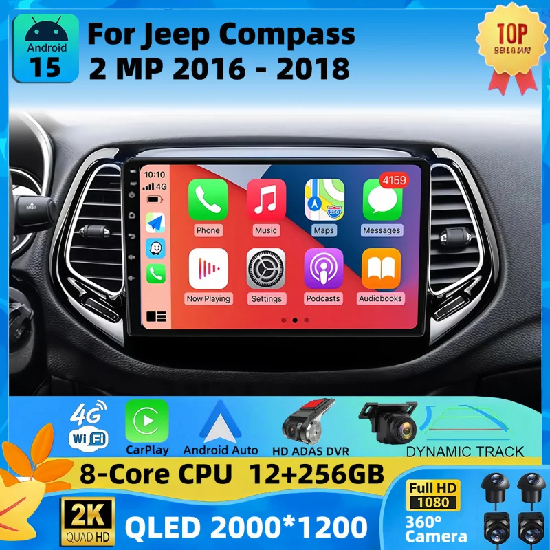 Android 15 Car Radi…