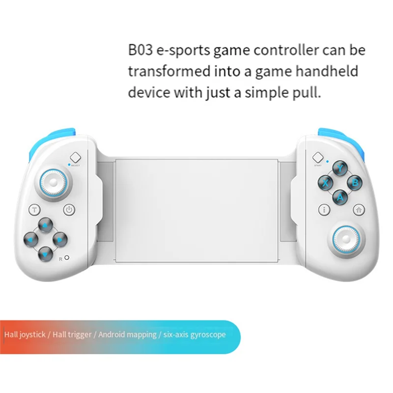 

【B74A】RGB планшетный контроллер, беспроводная ручка для игрового переключателя, Bluetooth-джойстик для PS3, PS4, Android, IOS, геймпад