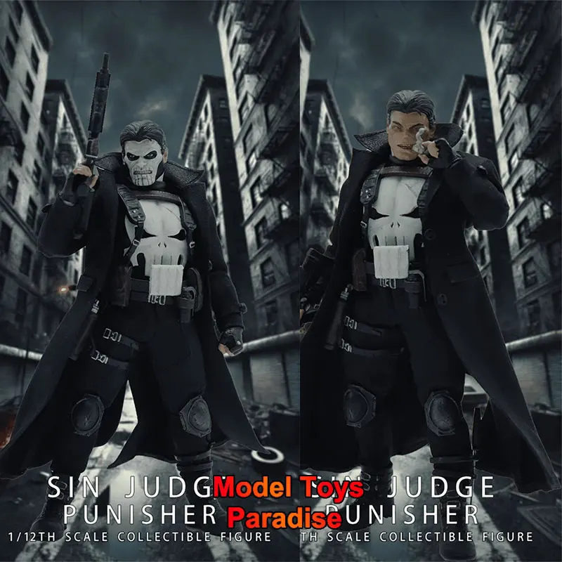 Игрушки Joy Man JM010 1/12, коллекционные игрушки, Каратель, Син, судья, антигерой, мужской солдат, 6 дюймов, экшн-фигурка, модель, подарки для фанатов