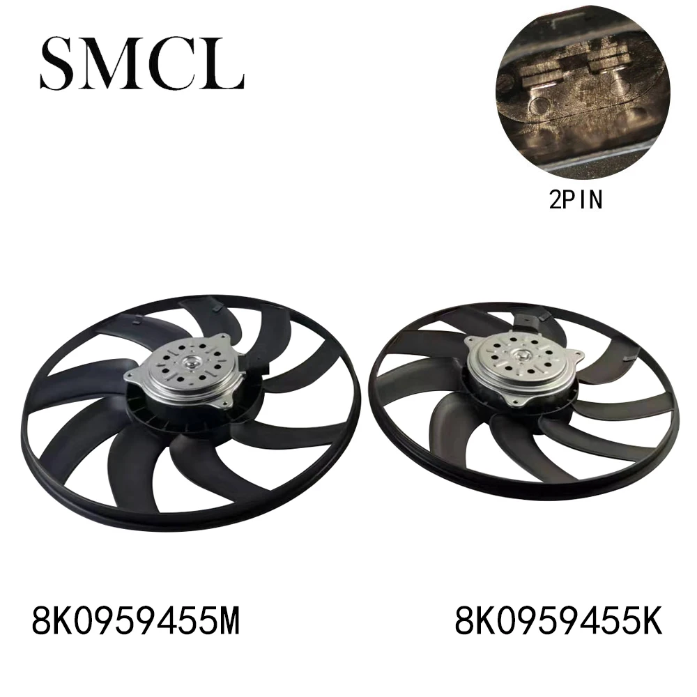 

8K0959455M 8K0959455K Electronic fan For Audi A4 S4 A5 S5 Q5 A4L