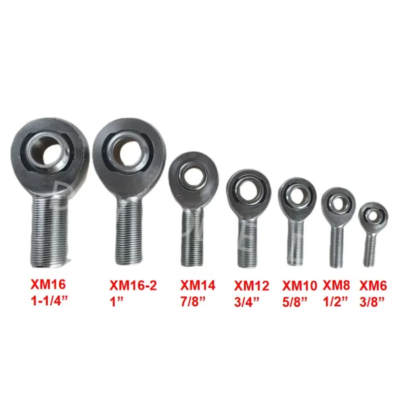 0.625-1inch Heavy Duty Chromoly Rod Ends Bearings 3/4 Thread Heim Joint Kits 5/8 7/8 1-1/4