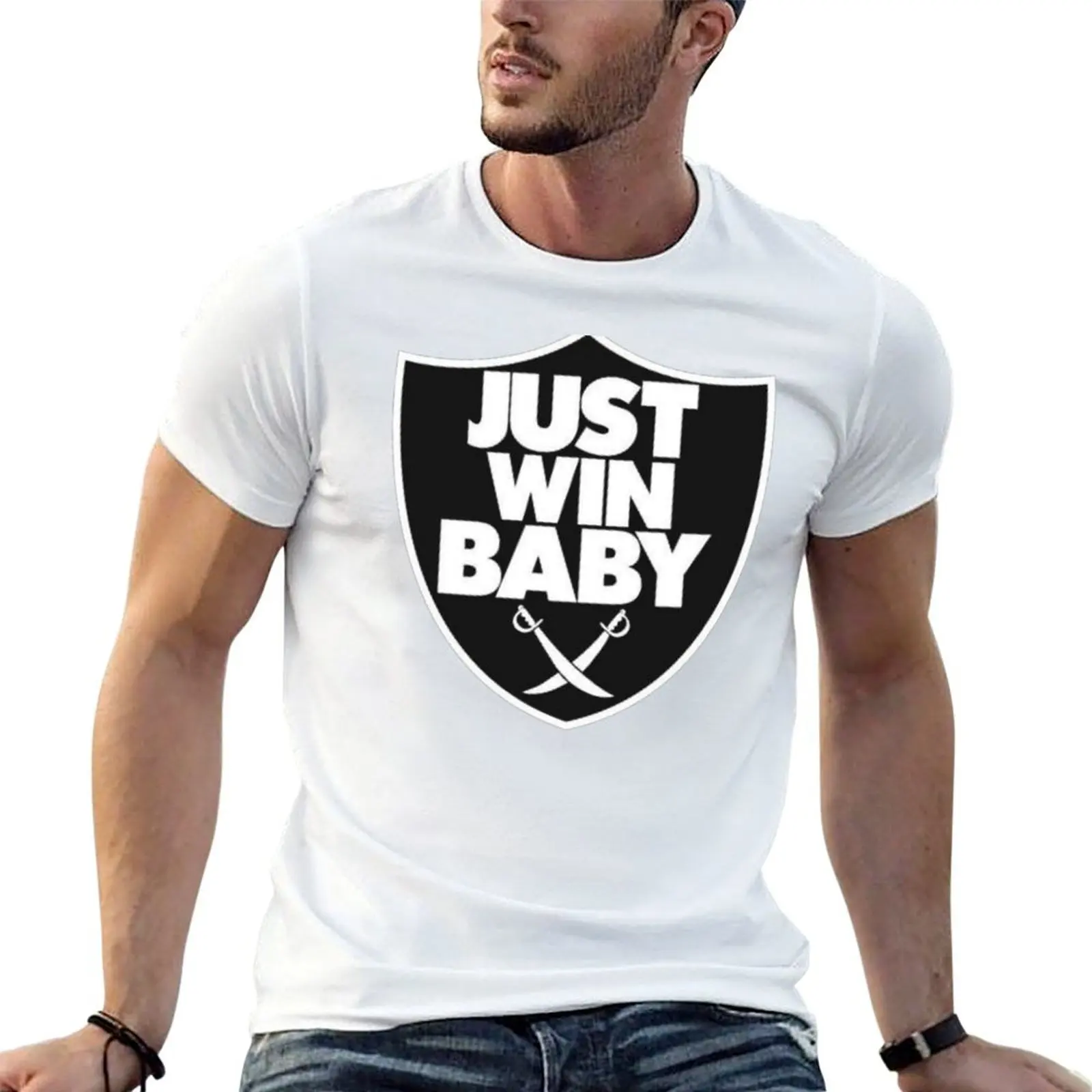 

Just Win Baby Raider T-Shirt t shirts for man graphic funny funny t shirts cotton T-Shirt