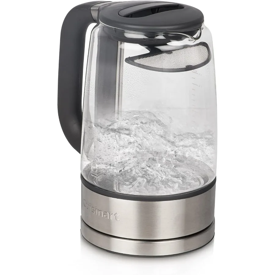 

GK-17N Viewpro Cordless Electric Kettle Silver 1.7 Liter for Kitchen Use Stainless Steel with Rapid Boil Function